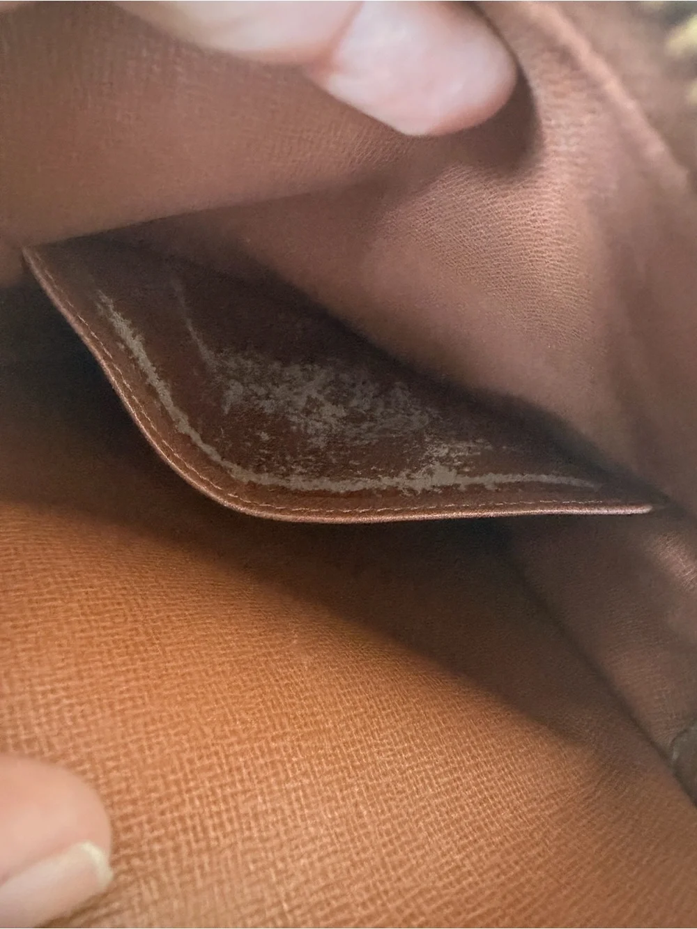 Louis Vuitton Monogram Canvas Crossbody Bag - Brown/Gold
